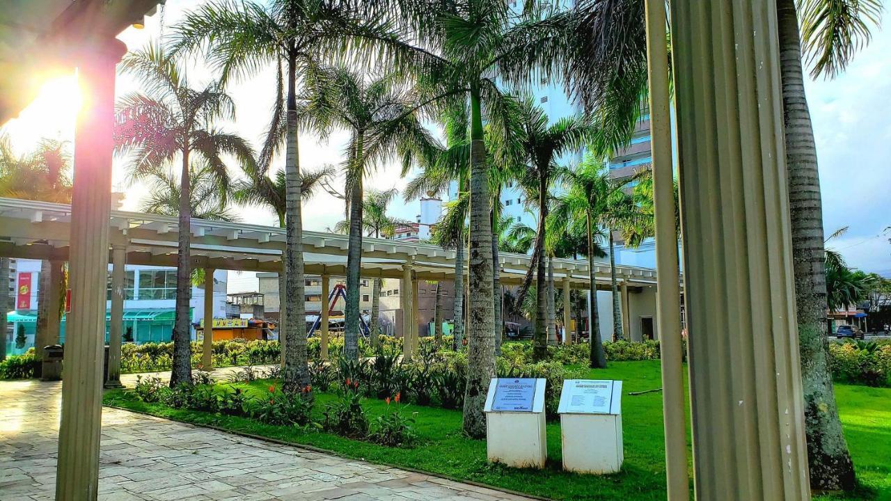 Apartamento Na Vila Caicara Em Predio Frente Mar Com Excelente Localizacao Por Reserva Praia Praia Grande  Kültér fotó