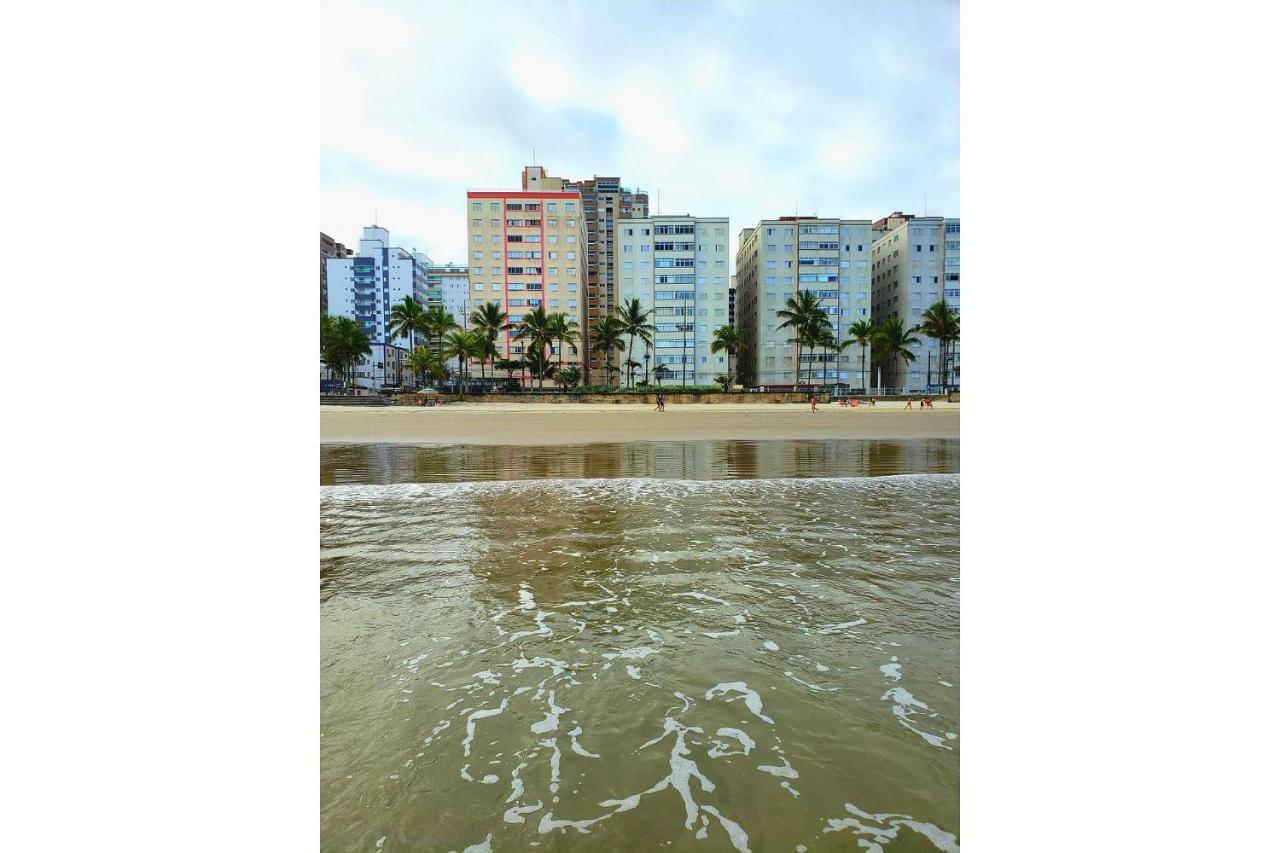 Apartamento Na Vila Caicara Em Predio Frente Mar Com Excelente Localizacao Por Reserva Praia Praia Grande  Kültér fotó