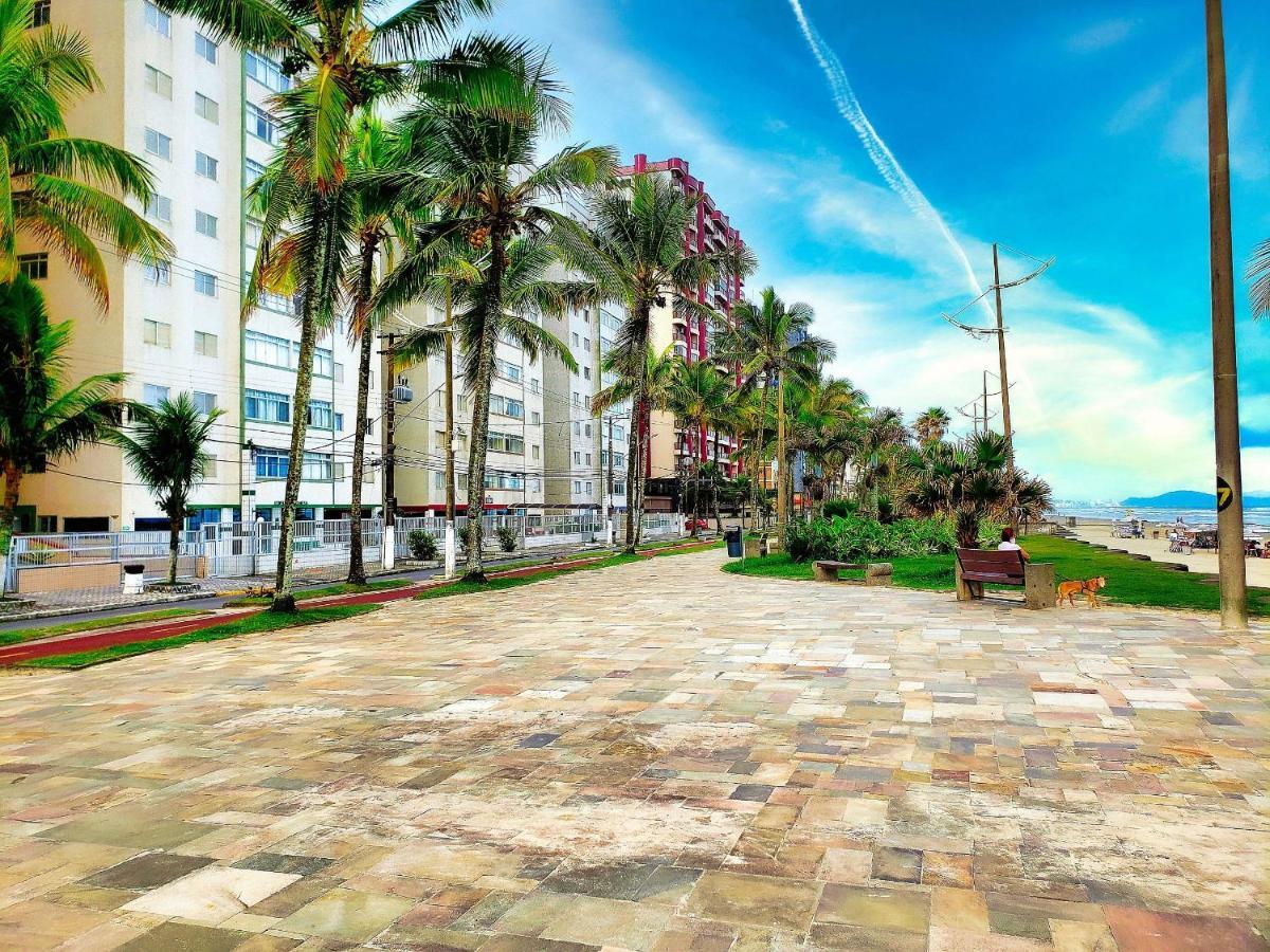Apartamento Na Vila Caicara Em Predio Frente Mar Com Excelente Localizacao Por Reserva Praia Praia Grande  Kültér fotó